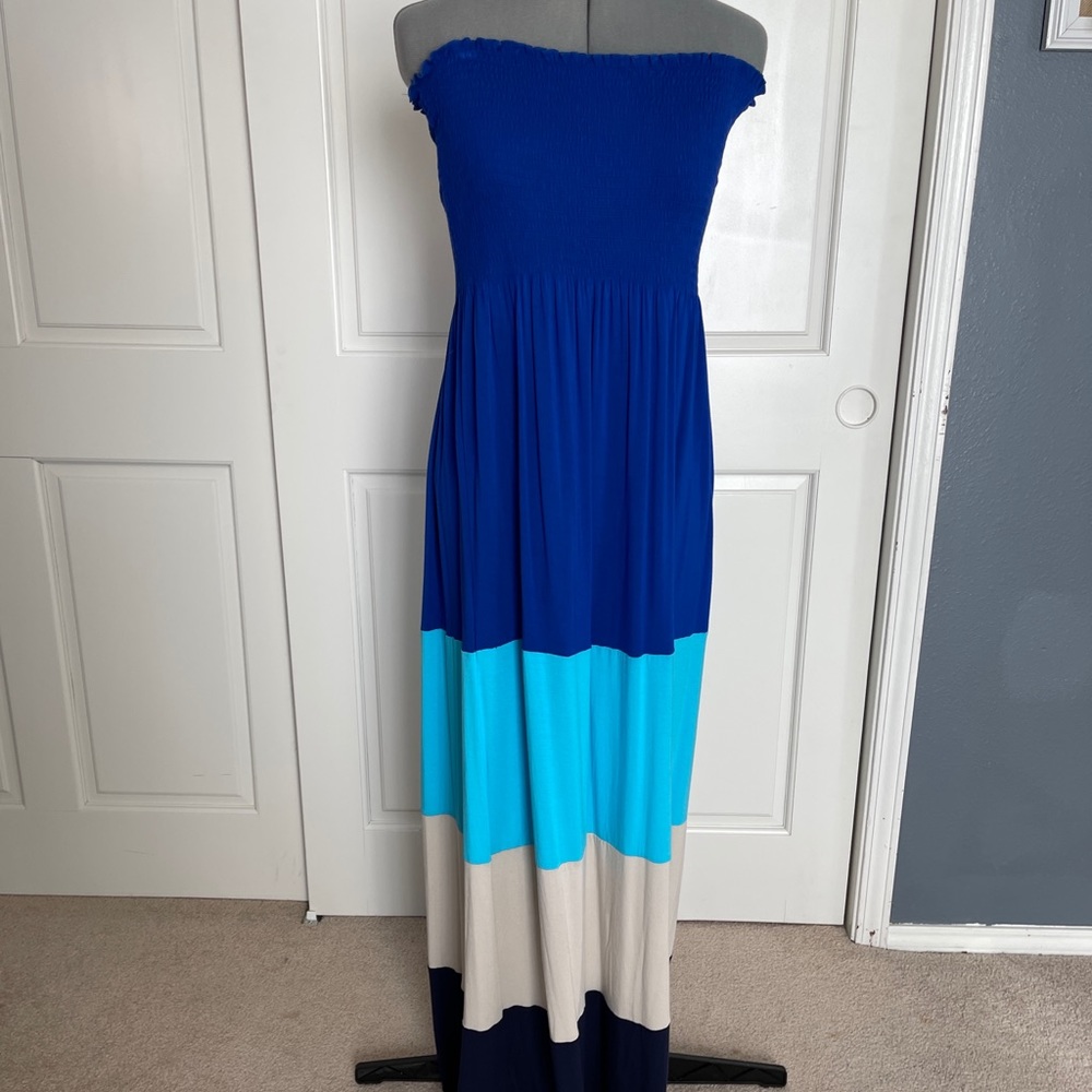Calvin Klein Strapless Dress